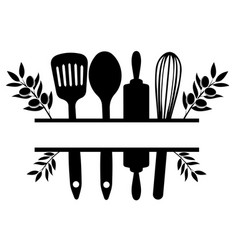 Kitchen utensils Royalty Free Vector Image - VectorStock