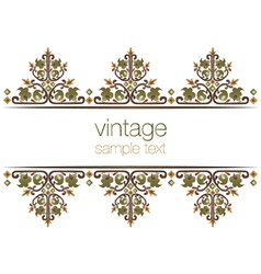 Ornate vintage frames Royalty Free Vector Image