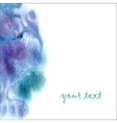 Watercolor background Royalty Free Vector Image