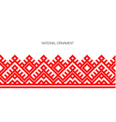 National Ornament Background Royalty Free Vector Image