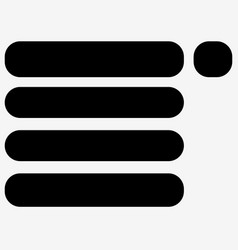 Drop down menu symbols for webdesign front-end Vector Image