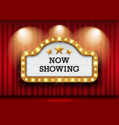 Purple theater curtain Royalty Free Vector Image