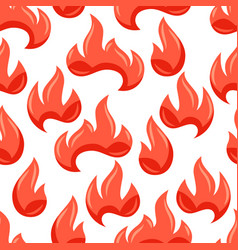 Fire pattern Royalty Free Vector Image - VectorStock