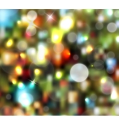 Christmas tree light background Royalty Free Vector Image