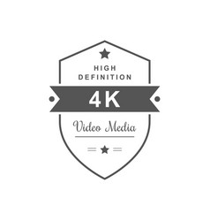 8k Ultra Hd Label High Technology Led Television Vector Image 8k Ultra Hd Label High Technology Led Television Vector Image