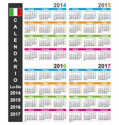 Calendar 2014 Royalty Free Vector Image - VectorStock