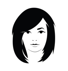 A beautiful young woman Royalty Free Vector Image