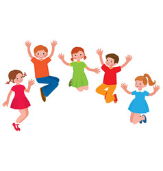 Children of friends of the world Royalty Free Vector Image