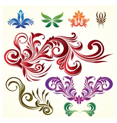 Decorative swirl ornamental Royalty Free Vector Image