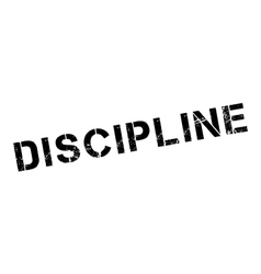 Discipline Rubber Stamp Royalty Free Vector Image