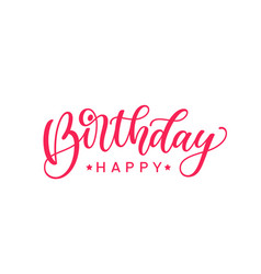 Happy birthday phrase Royalty Free Vector Image