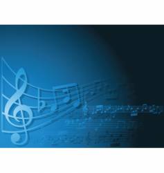 Music notes background Royalty Free Vector Image