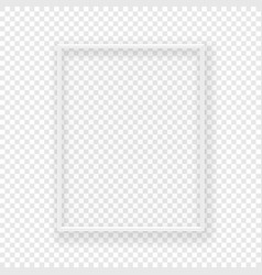 Bamboo frames with white canvas chinese bamboo Vector Image