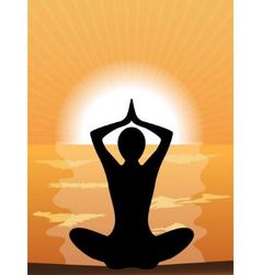 Yoga Royalty Free Vector Image - VectorStock