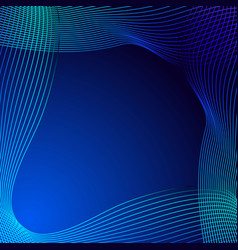 Abstract background of flowing lines Royalty Free Vector