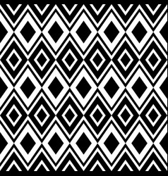 Black and white argyle seamless pattern background