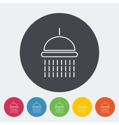 Shower icon set Royalty Free Vector Image - VectorStock