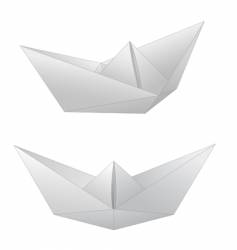 Paper ship Royalty Free Vector Image - VectorStock