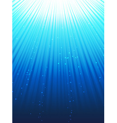 Underwater lights Royalty Free Vector Image - VectorStock