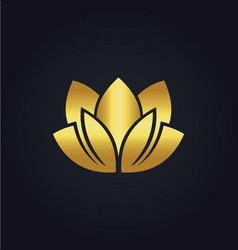 Lotus flower Royalty Free Vector Image - VectorStock