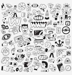 Chat Doodle Vector Images Over 12 000