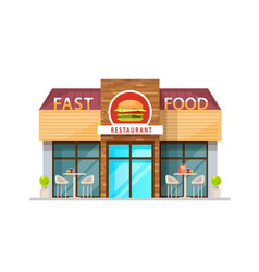 Fast food restaurant Royalty Free Vector Image
