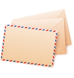 Blank envelope Royalty Free Vector Image - VectorStock