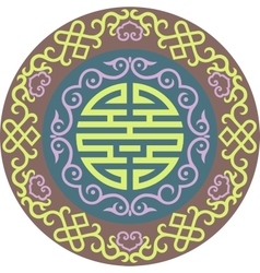 Oriental chinese ornament asian traditional Vector Image