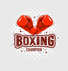 Boxing Royalty Free Vector Image - VectorStock