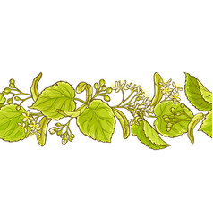 Linden frame Royalty Free Vector Image - VectorStock