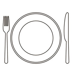 Place Dinnerware Dinner Vector Images (76)