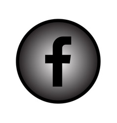 Facebook Icon In White Color Vector Images Over 370