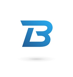 Letter b logo icon Royalty Free Vector Image - VectorStock