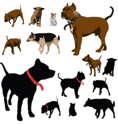dog-silhouettes-royalty-free-vector-image-vectorstock