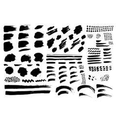 Set abstract graphic design elements Royalty Free Vector