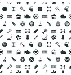 car parts seamless pattern royalty free vector image