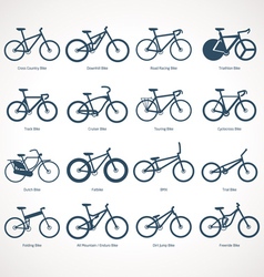 Types of bikes Royalty Free Vector Image - VectorStock
