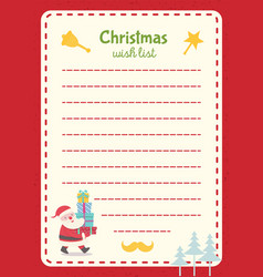 Template christmas letters and wishes Royalty Free Vector