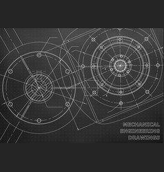 Engineering background mechanical Royalty Free Vector Image