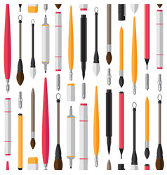 Pattern brushes Royalty Free Vector Image - VectorStock