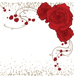 Valentines day template Royalty Free Vector Image