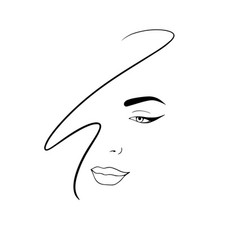 Female Face Pencil Drawing Vector Images Over 1 000