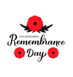 Anzac Day Lest We Forget Calligraphy Hand Vector Image