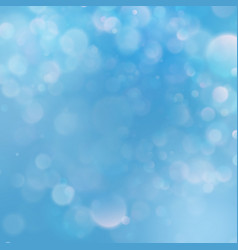 Abstract blue sky background with blur bokeh light