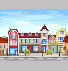 Old town Royalty Free Vector Image - VectorStock