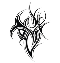 Maori styled tattoo pattern for a shoulder Vector Image