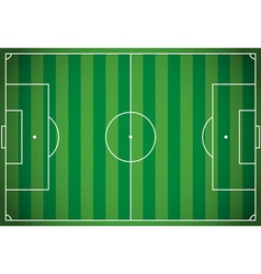 Grass textured soccer field Royalty Free Vector Image