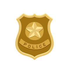 Sheriff badge Royalty Free Vector Image - VectorStock