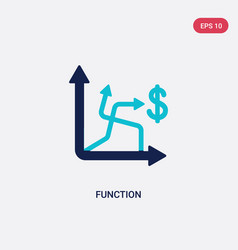 Two color preference icon from people concept Vector Image