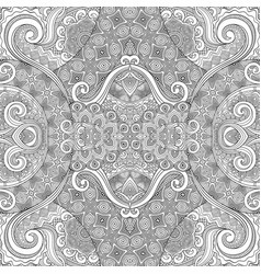 Coloring page abstract pattern maze of ornaments Vector Image